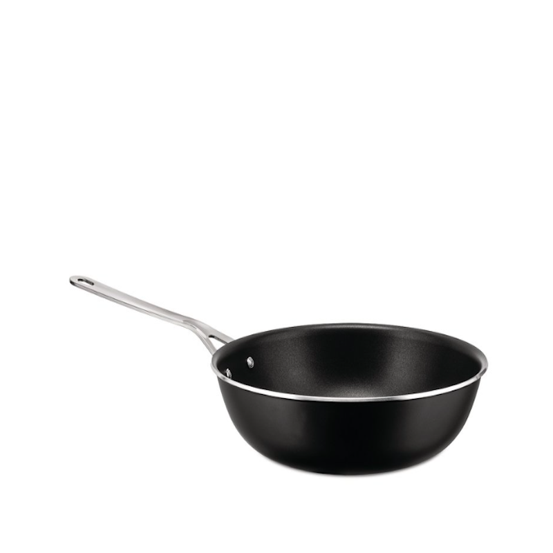 Padella alta Alessi antiaderente Pots&Pans cm 28