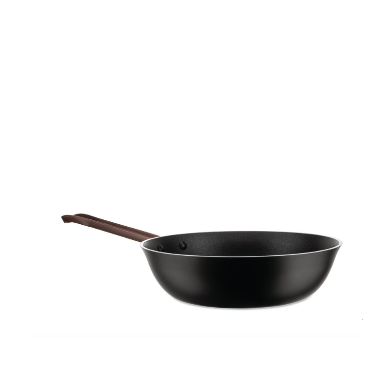 Padella wok Alessi Edo antiaderente per induzione cm 28