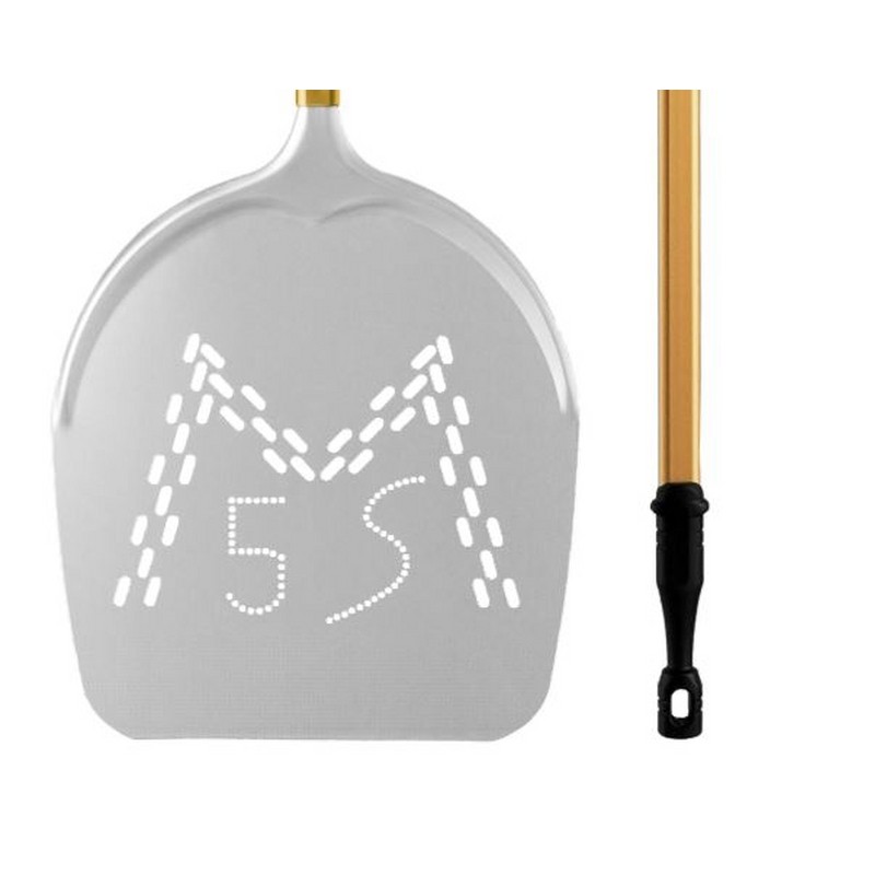 PALA MARGHERITA 5 SENSI FORATA 36 CM LEGA DI ALLUMINIO H 135 CM. LILLY CODROIPO