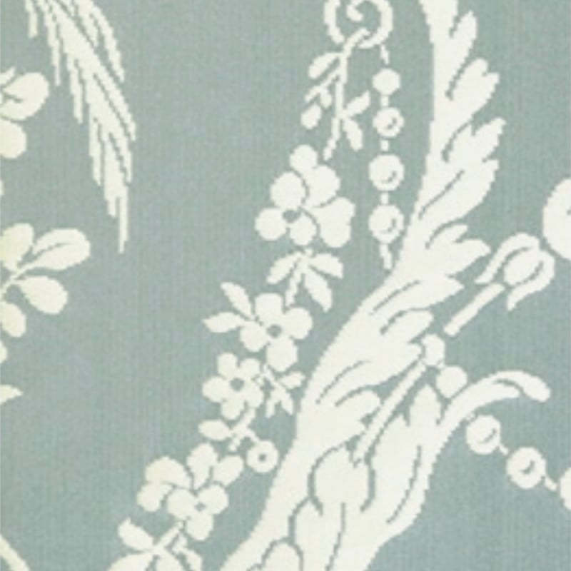 Pannello de seta Lampas Chenier Lelièvre Paris