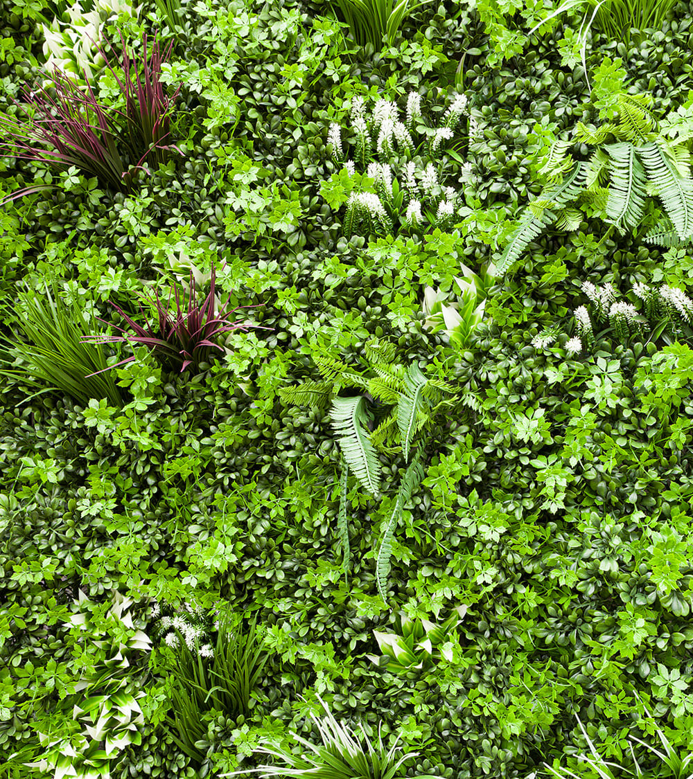 Pannello Verde Giardino Primaverile 100x100 cm