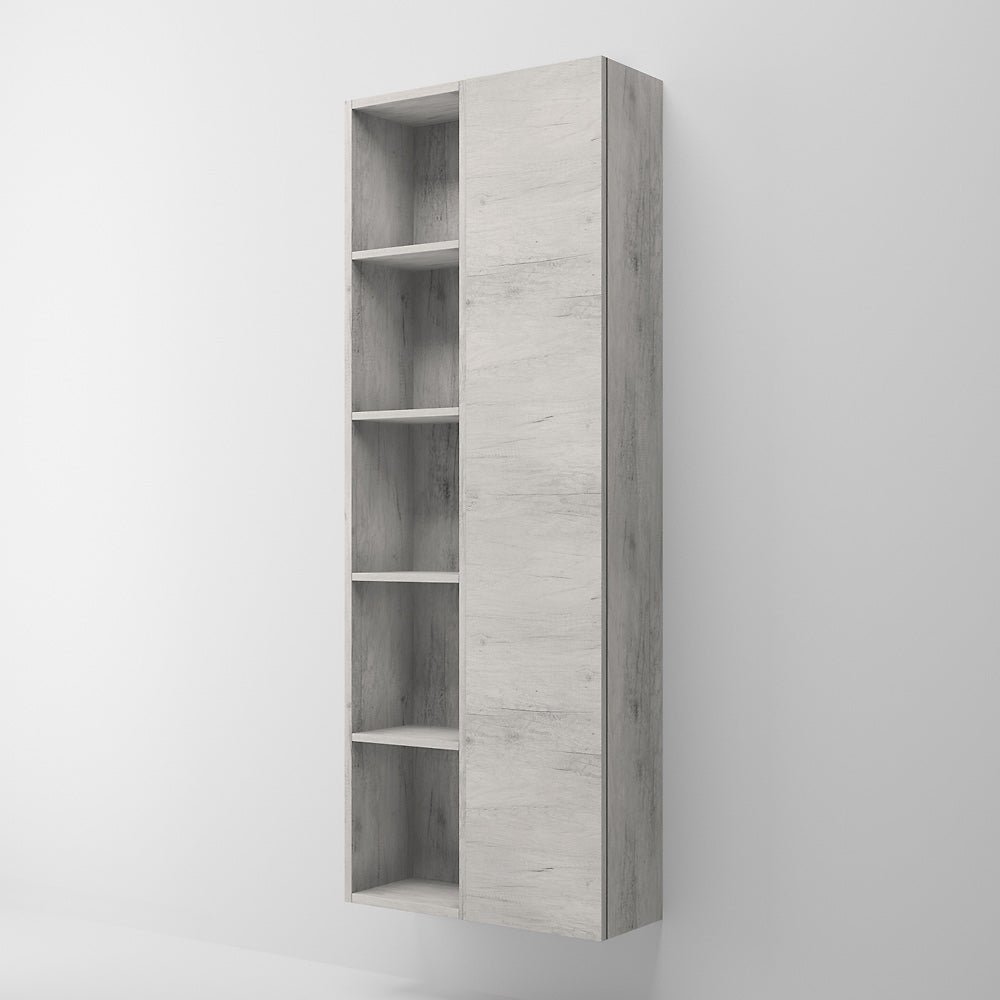 Pensile Portaoggetti 160 Cm Un'Anta Cinque Ripiani Savini "Multiuso"