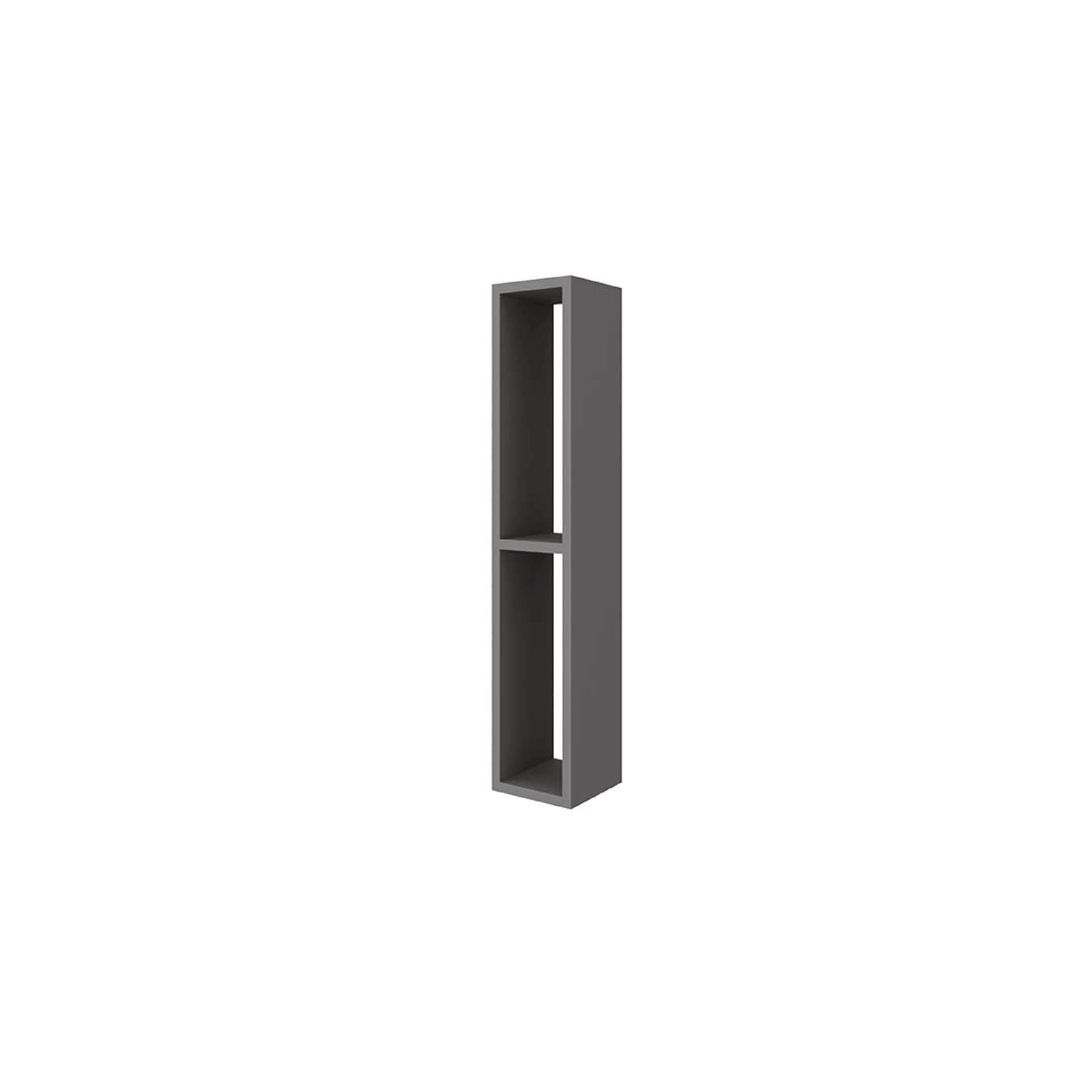 Pensile Portaoggetti 80 Cm Due Ripiani Savini Due "Oikos" Grigio