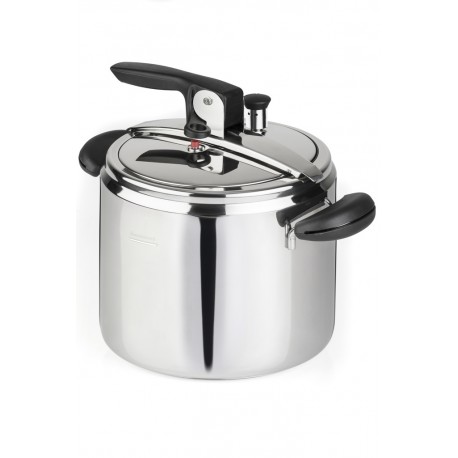 pentola a pressione barazzoni amelia più 7 lt in acciaio
