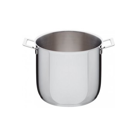 Pentola Alessi Pots&Pans alta in acciaio cm 24