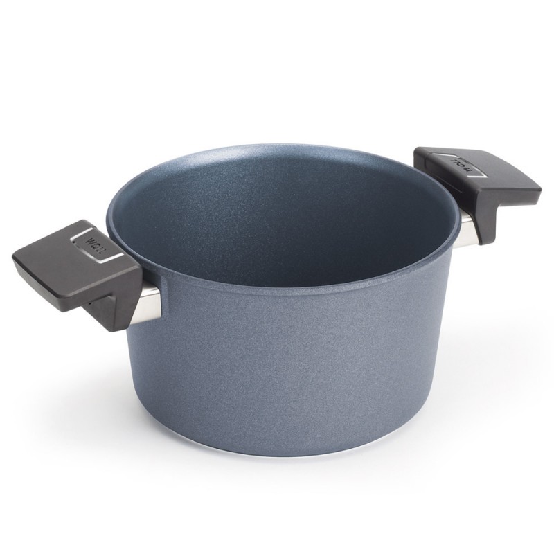 Pentola tonda alta Woll Lite Diamond induction con coperchio cm 20