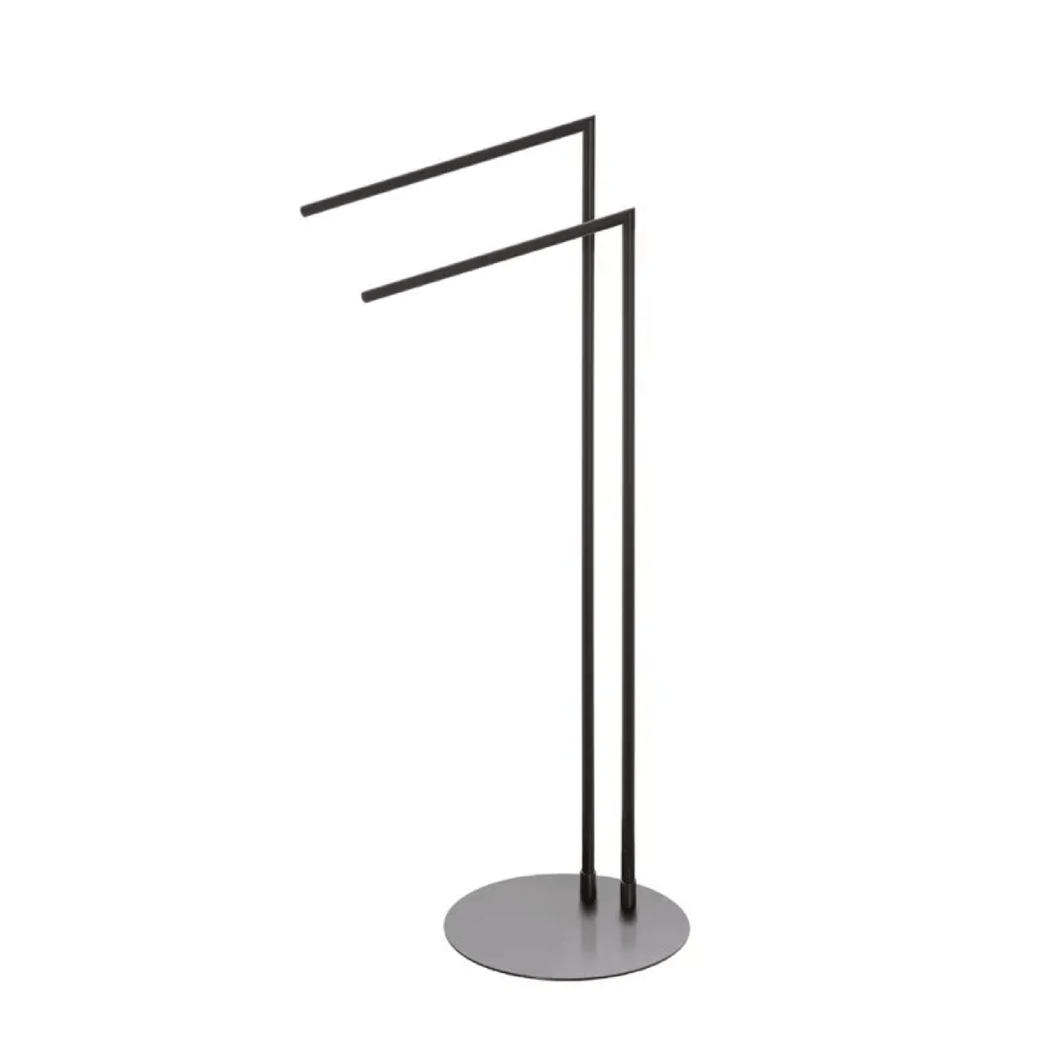 Piantana Portasciugamani Feridras "Style" Nero Opaco