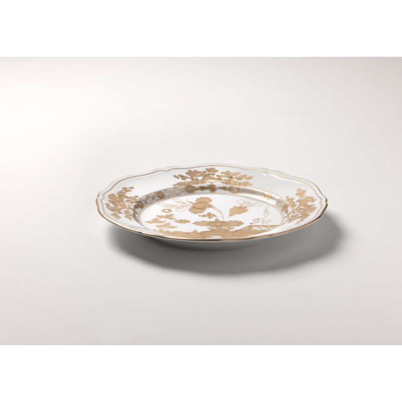 Piatto dessert Ginori 1735 Oriente Italiano aurum cm 21