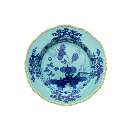 Piatto dessert Ginori 1735 Oriente Italiano Iris cm 21