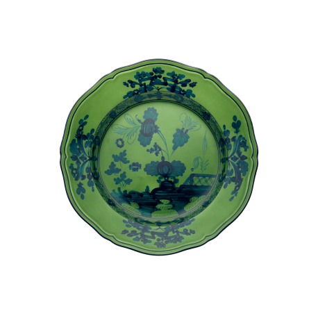 Piatto dessert Ginori 1735 Oriente Italiano Malachite cm 21