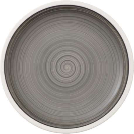 Piatto dessert Villeroy & Boch Manufacture gris cm 22