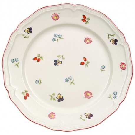 Piatto dessert Villeroy & boch Petite fleur in porcellana cm 21