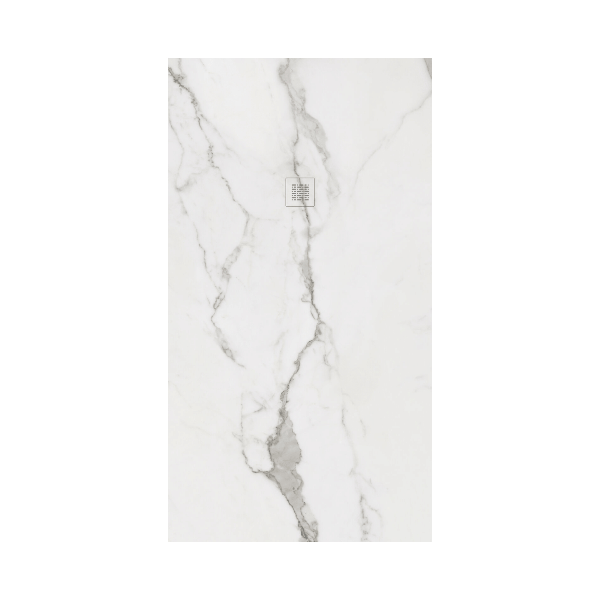 Piatto Doccia 70x100 Effetto Pietra Zenon "Imagine" Bianco Statutario