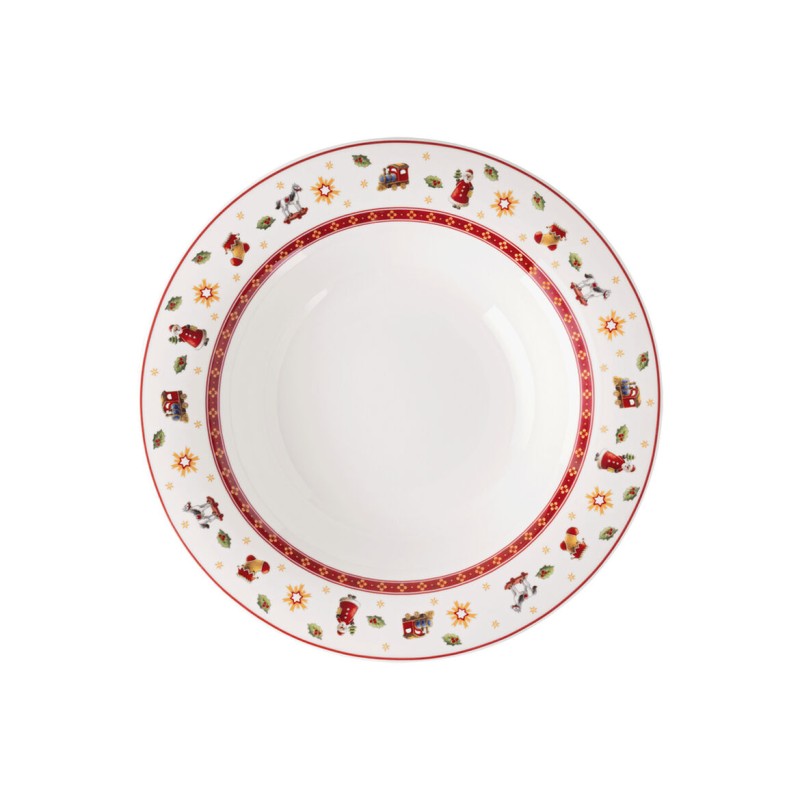 Piatto fondo bianco Villeroy & Boch Toys delight specials cm 23