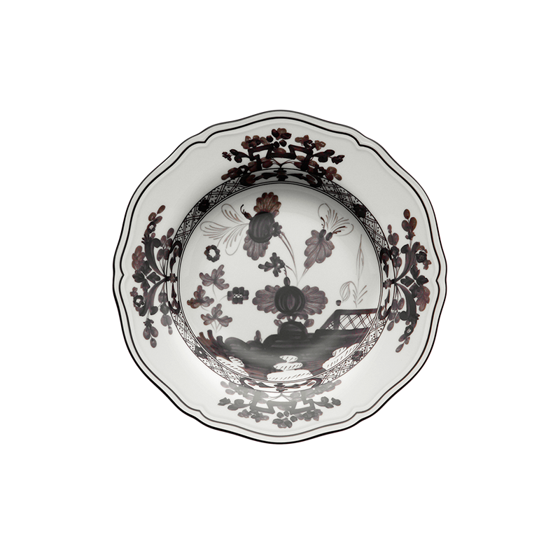Piatto fondo Ginori 1735 Oriente Italiano Albus cm 24