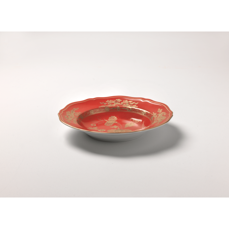 Piatto fondo Ginori 1735 Oriente Italiano rubrum cm 24