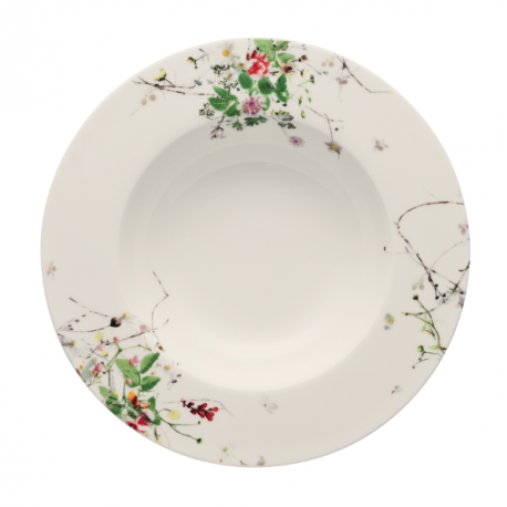 Piatto fondo Rosenthal Brillance Fleurs Sauvages cm 23