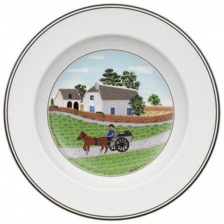 Piatto fondo Villeroy & boch design naif cm 21
