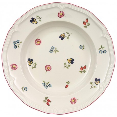 Piatto fondo Villeroy & boch Petite fleur in porcellana cm 23