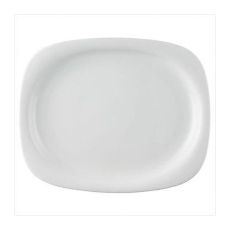 Piatto ovale Suomi bianco Rosenthal studio line cm 24
