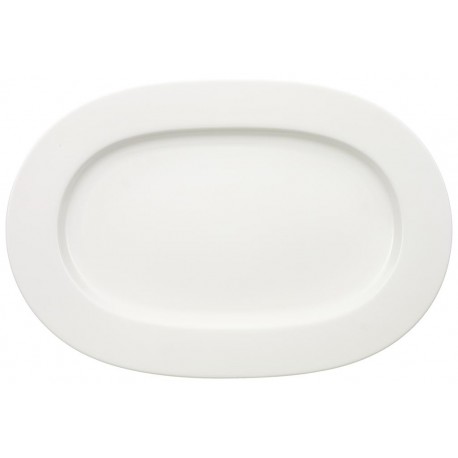 Piatto ovale Villeroy & boch Royal bianco cm 41