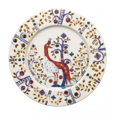 Piatto piano 22 cm iittala Taika Bianco