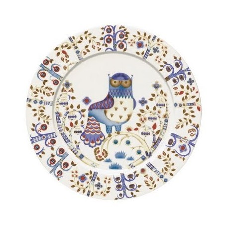 Piatto piano 30 cm Taika bianco iittala