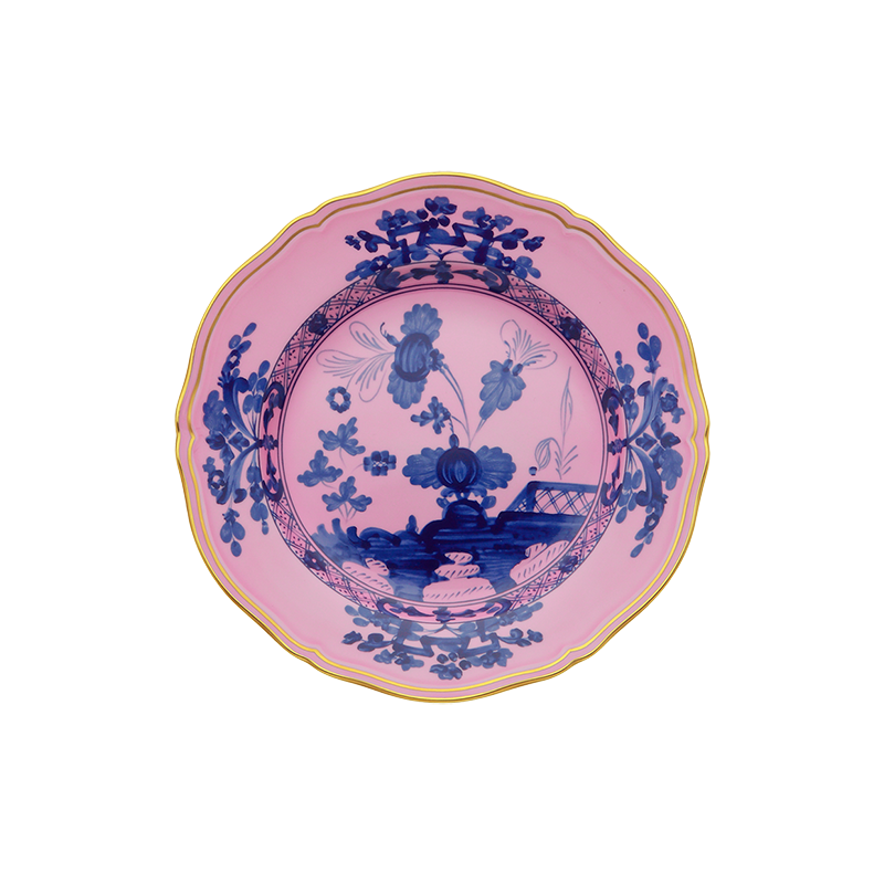Piatto piano Ginori 1735 Oriente Italiano Azalea cm 26,5