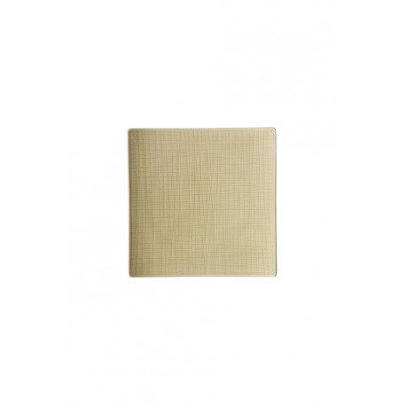 Piatto piano quadrato Rosenthal Mesh cream cm 22