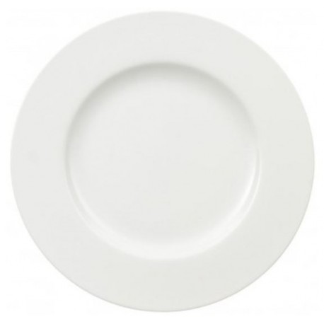 Piatto piano Villeroy & Boch royal bianco cm 27