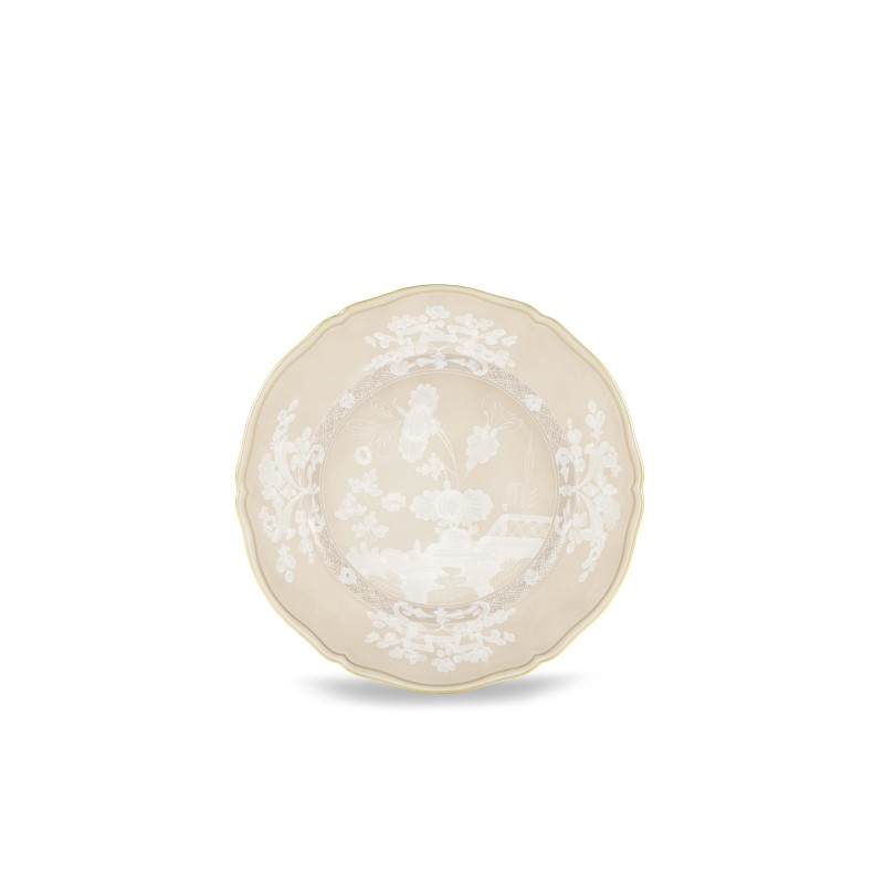 Piatto segnaposto Ginori 1735 Oriente Italiano meringa cm 31
