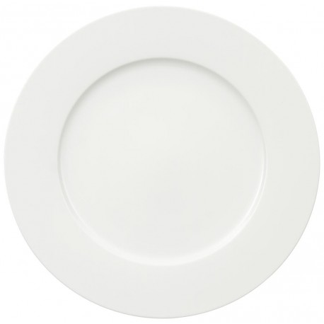 Piatto Segnaposto Villeroy & boch royal bianco cm 30