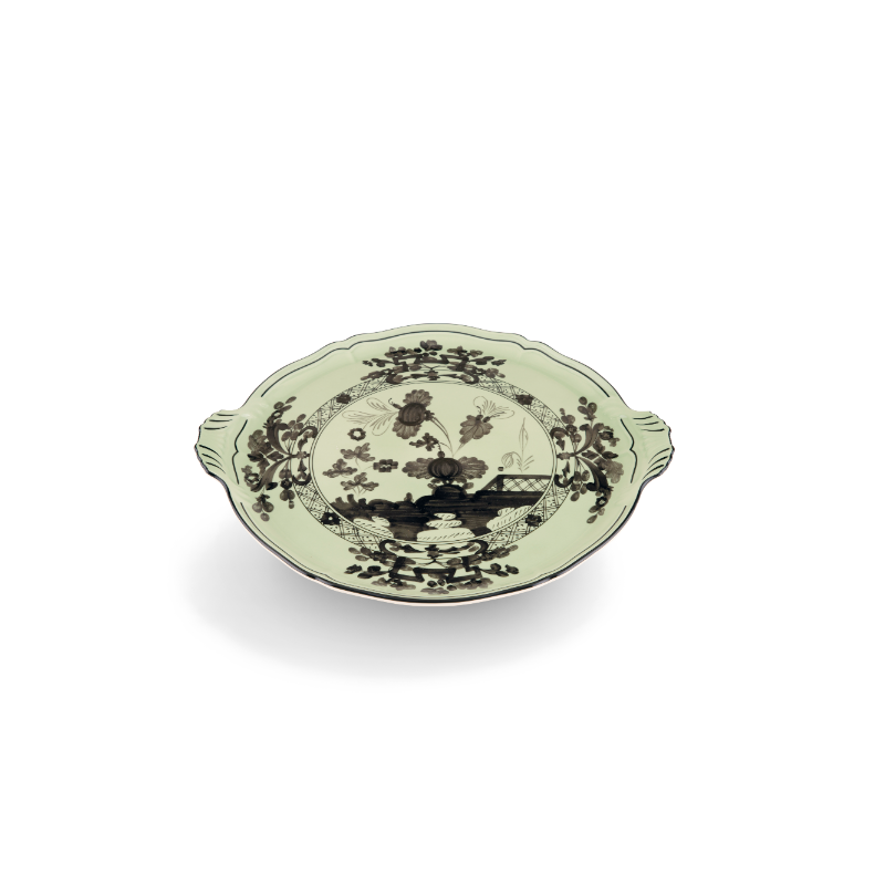 Piatto torta Richard Ginori Oriente Italiano bario cm 34