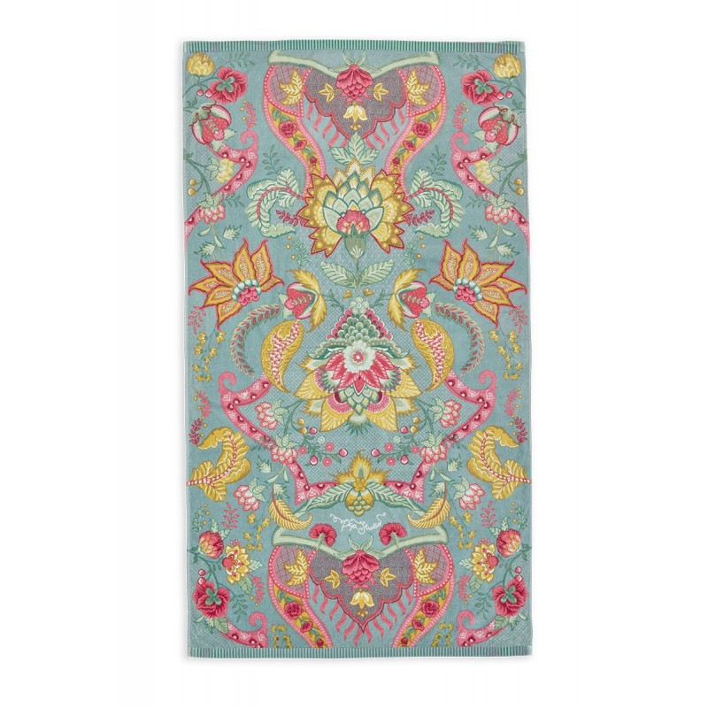 Pip Studio Kyoto light blue telo mare 100x180 cm