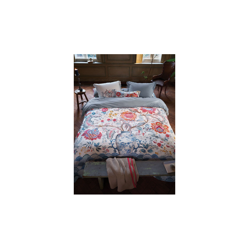 Pip Studio Tree of life copripiumino matrimoniale con due federe bianco