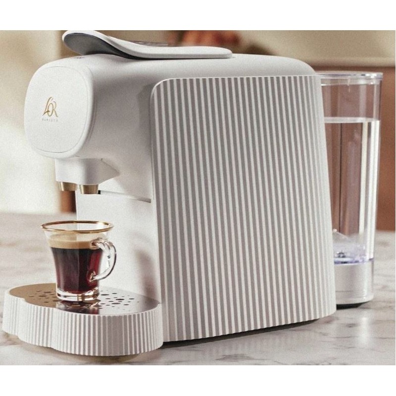 PLISSE MACCHINA PER IL CAFFE' IN CAPSULE BIANCA ALESSI