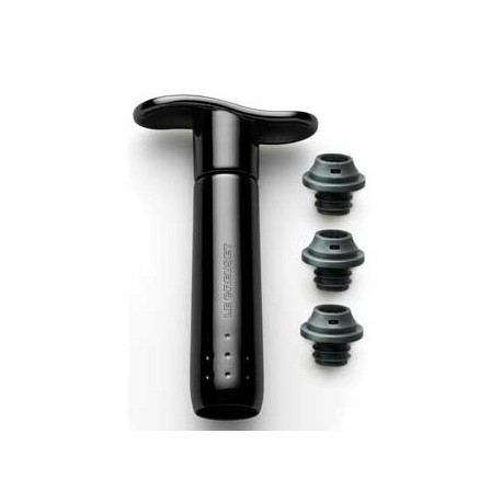 Pompetta vino con 3 tappi Le Creuset Screwpull