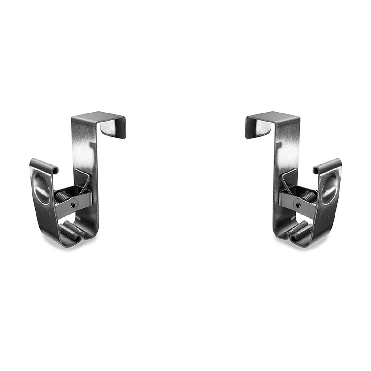 Porta strofinacci in acciaio inox per cassetto - Set di 4