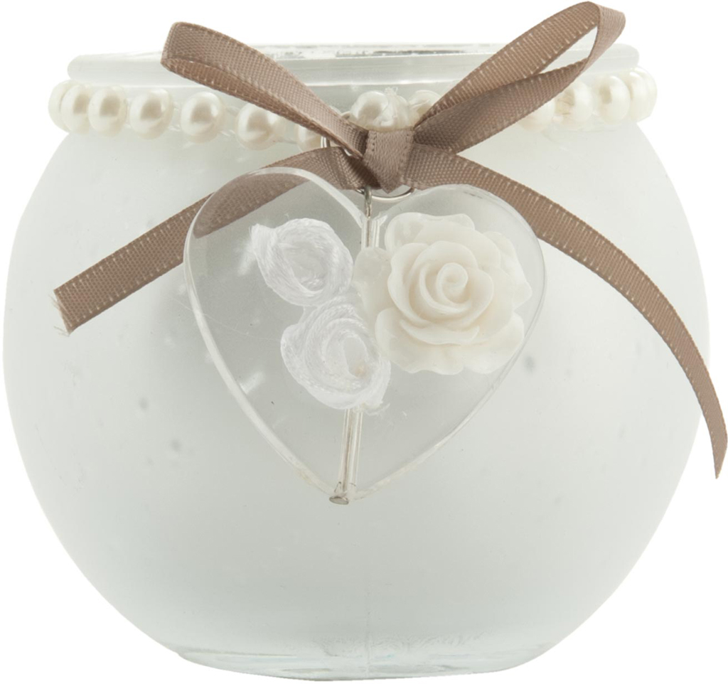 Porta Tea-light Con Perline