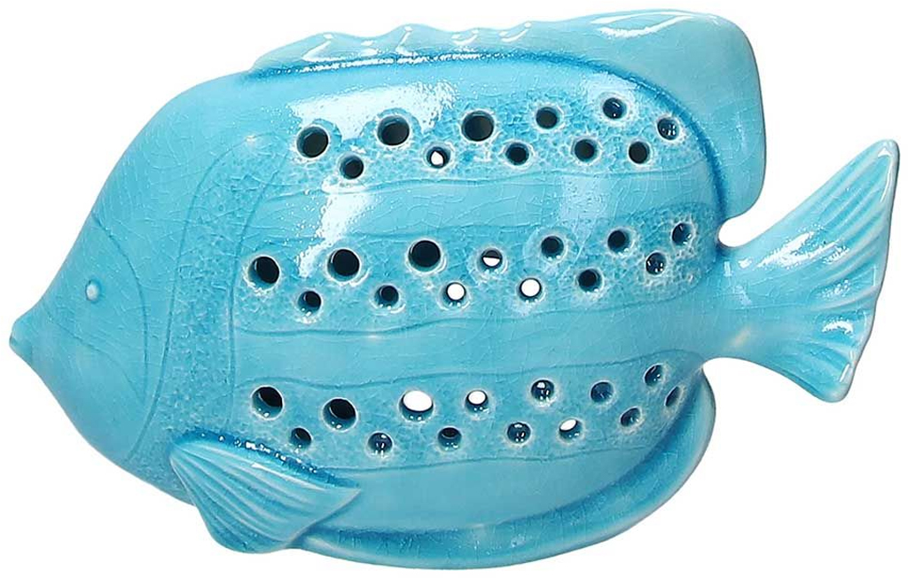 Porta Tealight Pesce Medio