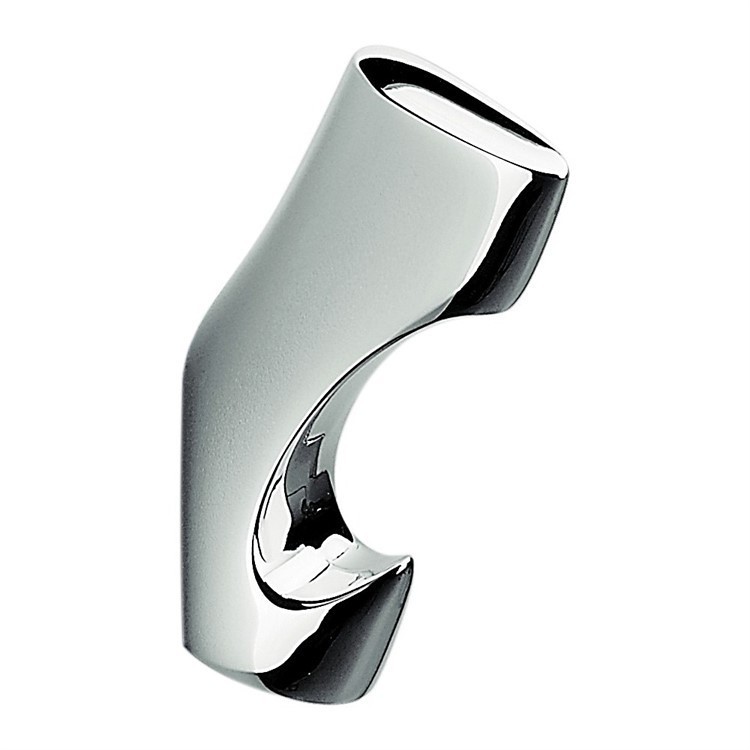 Portabito cromato da muro minimale - Land, Colombo Design