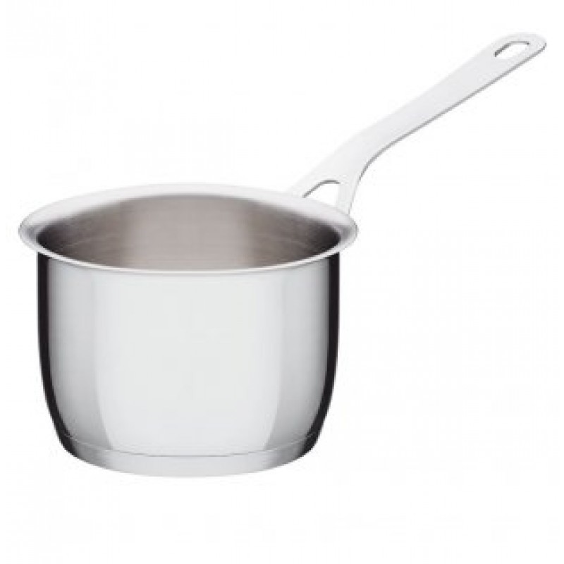 POTS&PANS CASSERUOLA 14 CM A MANICO LUNGO IN ACCIAIO INOX ALESSI