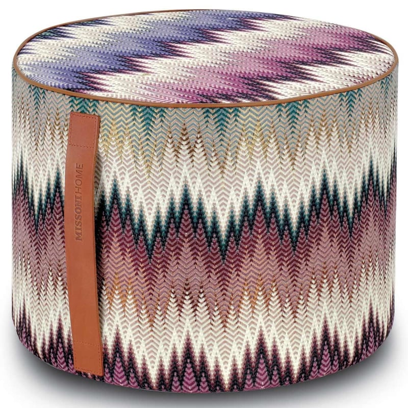 Pouf cylinodrique Phrae  Missoni Home