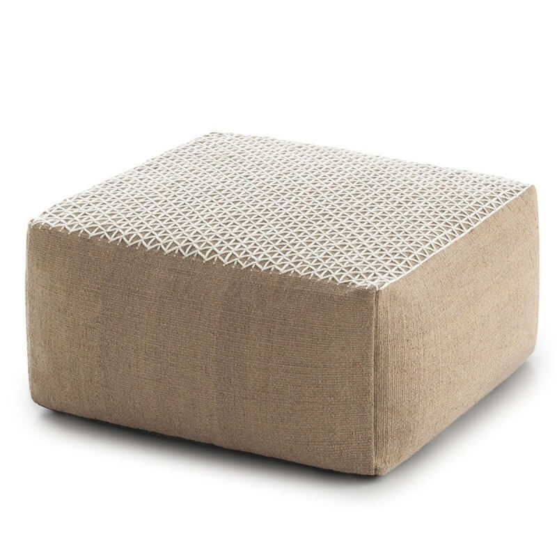 Pouf Raw  Gan Rugs