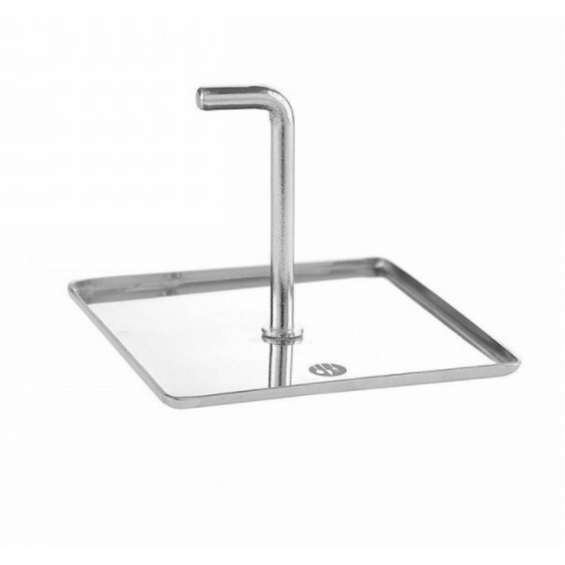 PRESSA QUADRATA 8X8 X H 5,5 CM. PER IMPIATTAMENTO HENDI