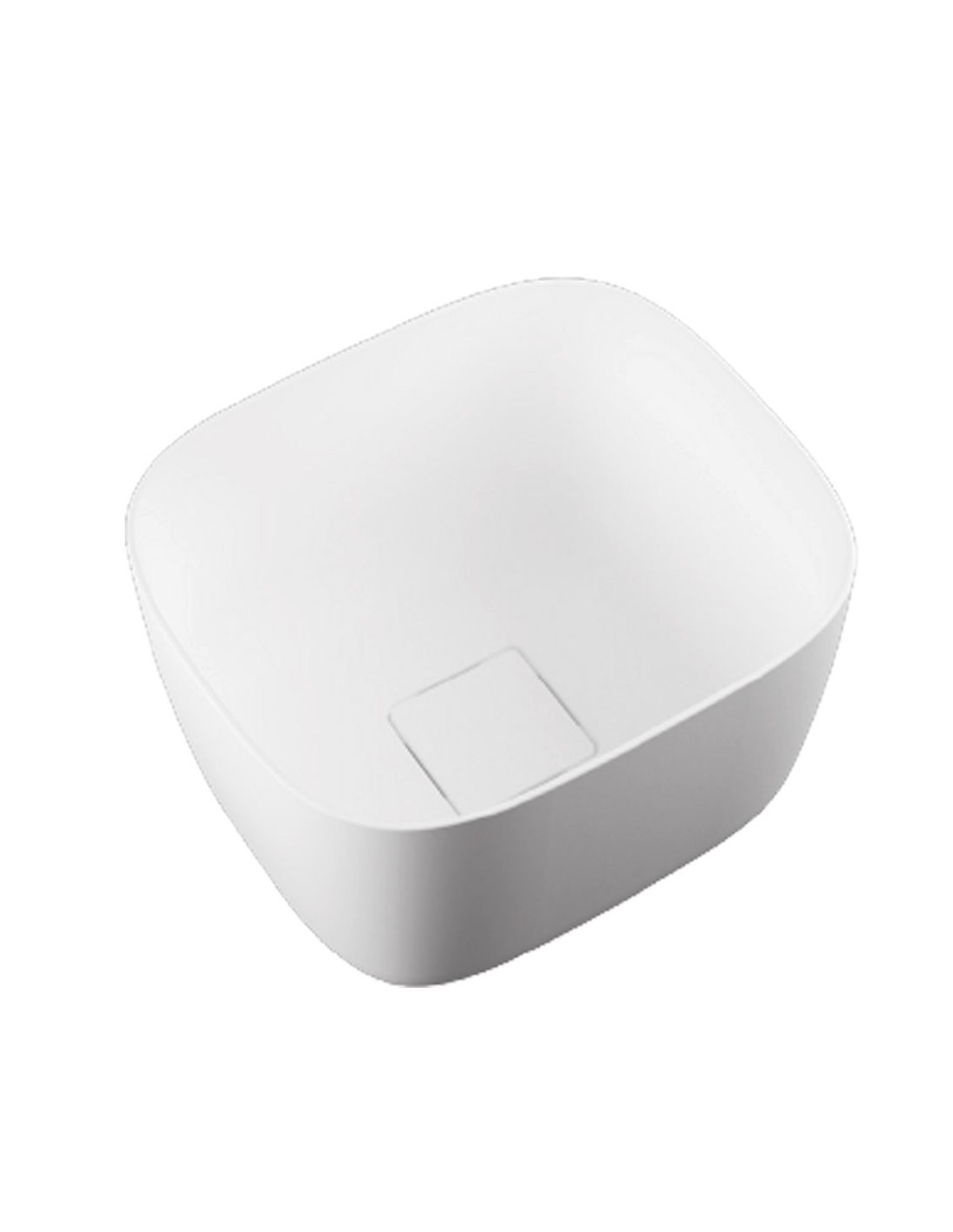 Relax design - Lavabo appoggio in solid surface Bonzo M 48*42 h30