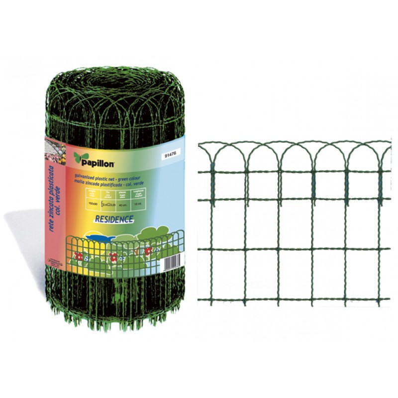 RETE PAPILLON RESIDENCE 150X90MM H 65CM 25MT PLASTICATA SGS