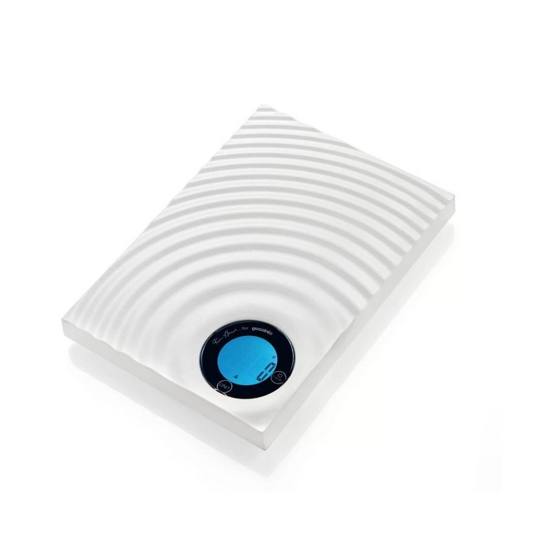 RIPPLES BILANCIA ELETTRONICA BIANCO LATTE GUZZINI