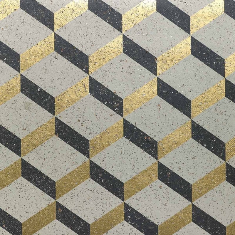 Rivestimento murale Printed Cork 3D Square  Nobilis