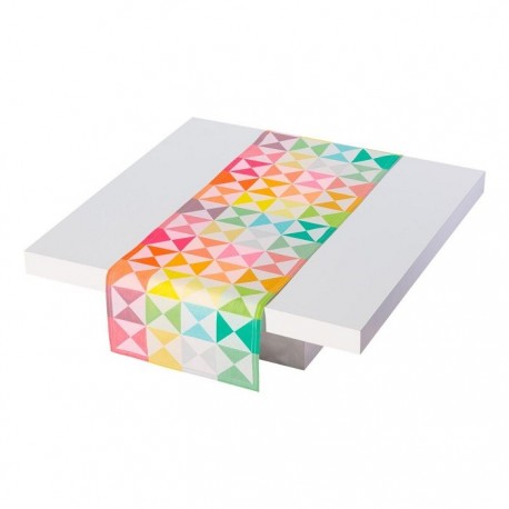 Runner Le Jacquard Francais Origami Multico 50 x 150 cm